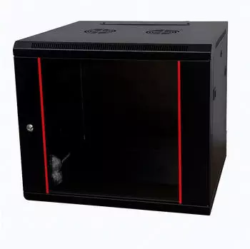 DSIT Baseline 12U Wandschrank mit Glast&uuml;r 600x600x635mm (BxTxH)
