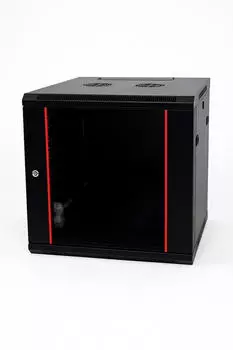 DSIT Baseline 9U Wandschrank mit Glast&uuml;r 600x600x500mm (BxTxH)