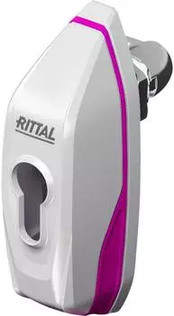 Rittal Mini-Komfortgriff AX Drehgriff, Zink-Druckguss/Kunststoff, RAL 7035 (2537100)