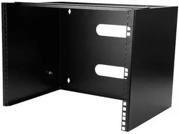StarTech Wandmontage-Halterung f&uuml;r Rack-Ger&auml;te 8U 30,5cm, schwarz (WALLMOUNT8)