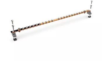 ENOC EB 19 Erdungsschiene Kupfer 19", 20xM5, 2xM6 (56594)