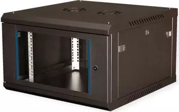 Roline / Secomp RolineSecomp Value 19" Wandgeh&auml;use 6HE, Flatpack, Sicherheitsglast&uuml;r, IP20, RAL 9005, 600mm tief (26.99.0828)