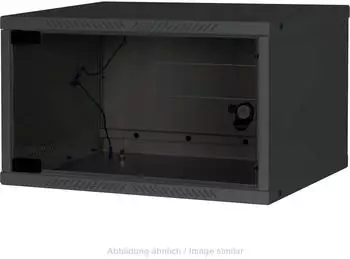 Triton RXA-04-AS4BAXA1 zerlegbarer Wandschrank 4HE, schwarz