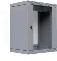 EFB Elektronik 19 Wandgeh&auml;use X-Rack mit Glast&uuml;r 400-600mm grau - Wandgeh&auml;use