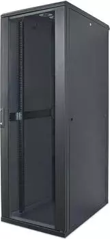 Intellinet 19" Netzwerkschrank 32HE, Sicherheitsglast&uuml;r, IP20, schwarz, 800mm tief (713481)