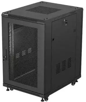 Lanberg Freistehendes 19" Rack 18U 600x800mm perforierte T&uuml;r (FF01-6818-23B)