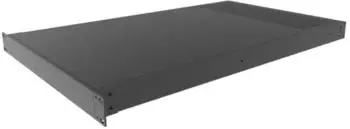 Hammond RM1U1928VBK Rack-/Tischgehäuse 1 HE 19", Aluminium, schwarz (RM1U1928VBK)