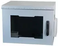 EFB-Elektronik 48,30cm (19) Wandgeh&auml;use IP55, 9HE, Glast&uuml;r, Tiefe 600 mm,...