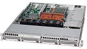 SuperMicro CSE-815TQ-563CB 1U Server Gehäuse