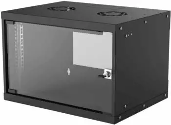 Intellinet 19" Wandverteiler Basic Line 6HE FP schwarz (714143)