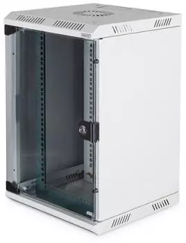 Digitus 10" und 19" Kombi Wandgeh&auml;use 10HE horizontal (10"), 5HE vertikal (19") grau