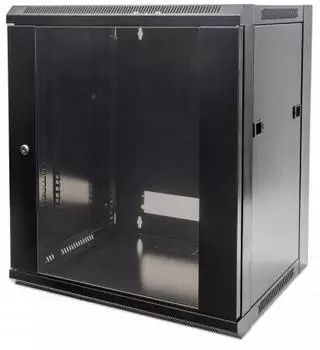 Intellinet 19" Wandverteiler 12 HE Flat Pack schwarz (711869)