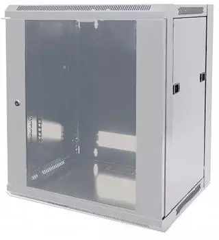 Intellinet 19" Wandverteiler 12 HE Flat Pack grau (711890)