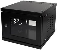 LogiLink W06Z33B 10 Zoll Wandgeh&auml;use 4 HE Schwarz