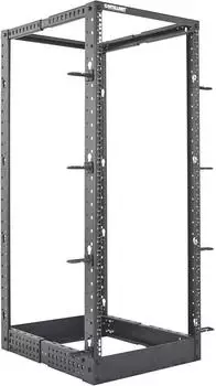 Intellinet 19" 4-Pfosten Laborgestell 26 HE Flatpack schwarz (714242)