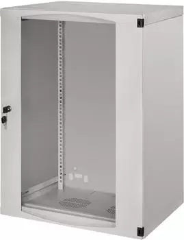 LogiLink 19" Wandschrank 15HE grau (W15F64G)