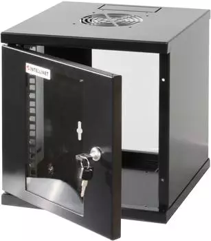 Intellinet 10" Wandverteiler 6 HE schwarz (711692)