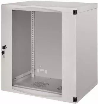 LogiLink 19" Wandschrank 12HE 540 x 450 mm unmontiert grau (W12F64G)