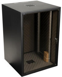EFB Elektronik Netzwerkschrank Office 18HE schwarz (OFF-1866TS.V1RW-AK)