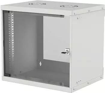 Intellinet 19" Wandverteiler Basic Line 9 HE Flatpack grau (714815)