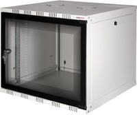 LogiLink W06A54G ECO Wandschrank 6HE (560mm Tiefe), Flat Pack (unmontiert),...