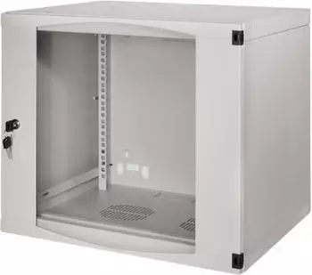 LogiLink 19" Wandschrank 9HE 540 x 450 mm unmontiert grau (W09F64G)