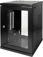 LogiLink W09Z33B 10 Zoll Wandgeh&auml;use 8 HE Schwarz