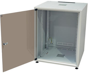 EFB Elektronik 19" Netzwerkschrank OFFICE grau (OFF-1568GR.V1RW)