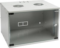 HMF Netzwerkschrank 65707-07, 19 Zoll, Wandgeh&auml;use, bis 60 kg, 510 x 360 x 400...