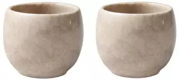 Villeroy & Boch PERLEMOR HOME Eierbecher Set 2-tlg Sand