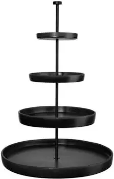 ASA Grande Etagere 4-stufig Black Iron