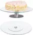 Relaxdays Drehbare Tortenplatte im 2er Set ∅ 30cm