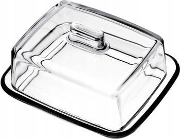 Kadax Butterdose aus Glas Calvi 14 cm