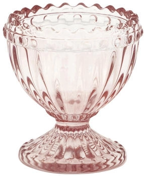 Greengate Alice Eierbecher Glas Pale Pink 6,5 cm