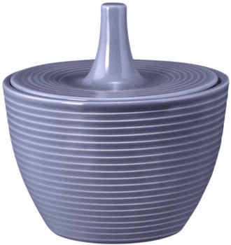 Seltmann Weiden Beat Fliederblau uni Zuckerdose 0,27l mit Relief