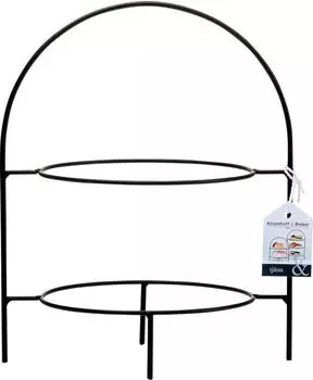 Ritzenhoff & Breker Tjäna Etagere 2-stufig schwarz Metall (221367)