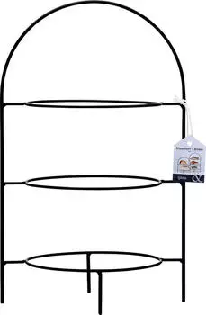Ritzenhoff & Breker Etagere Tjäna 3-stufig Metall schwarz (224498)