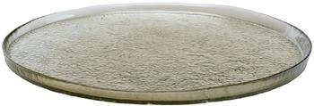 Ritzenhoff & Breker Servierteller Luzia Braun Glas 32cm (819854)