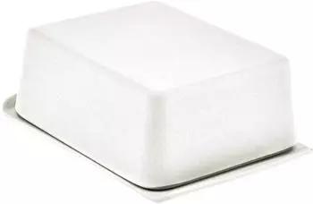 Magu Butterdose "Natur Design" Urban-Grey aus Bio-Polymer (135616)