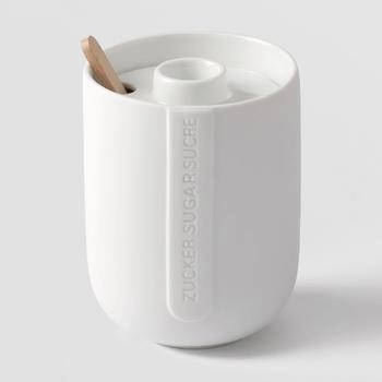 räder Cozy Time Zuckerdose "Zucker Sugar Sucre" aus Porzellan (17104)