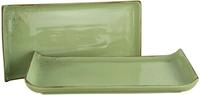 CreaTable Servierplatte "Nature Collection" Servier Set, 33x16,5 cm