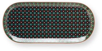 PiP Studio Kuchenplatte Berry Blues clover-grün 33,3x15,5cm