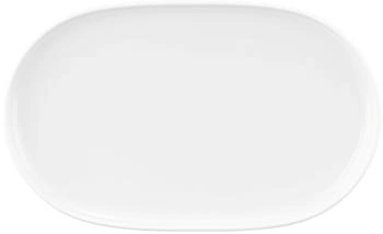 Seltmann Weiden Sento Home Teller/Servierplatte oval 33x20 cm in weiß