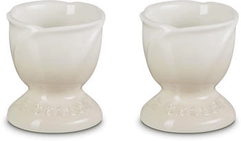 Le Creuset Eierbecher Jardin im 2er-Set in meringue