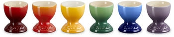 Le Creuset Eierbecher Regenbogen, 6er-Set