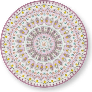 PiP Studio Lily&Lotus Tortenplatte klein lila bunt 21cm