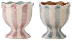 Bloomingville Willa Eierbecher 2-er Set Rose