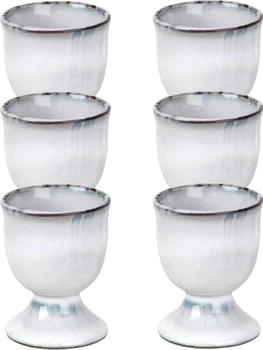 Broste Copenhagen NORDIC SAND Eierbecher 6,5 cm Set6
