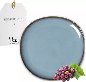 Villeroy & Boch Lave Servierteller &Oslash;32cm Glac&eacute;