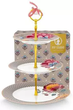 PiP Studio Blooming Tales Fantasy Khaki Etagere 3tlg